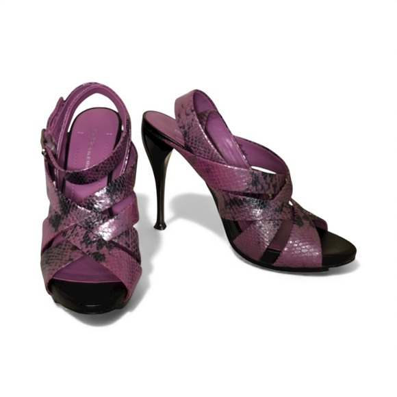 BCBGeneration Miel High Heel Sandals - Snake Print - Picture 2 of 8